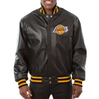 Los Angeles Lakers Leather Jacket
