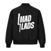 Mad Lads Black Bomber Jacket - Unisex
