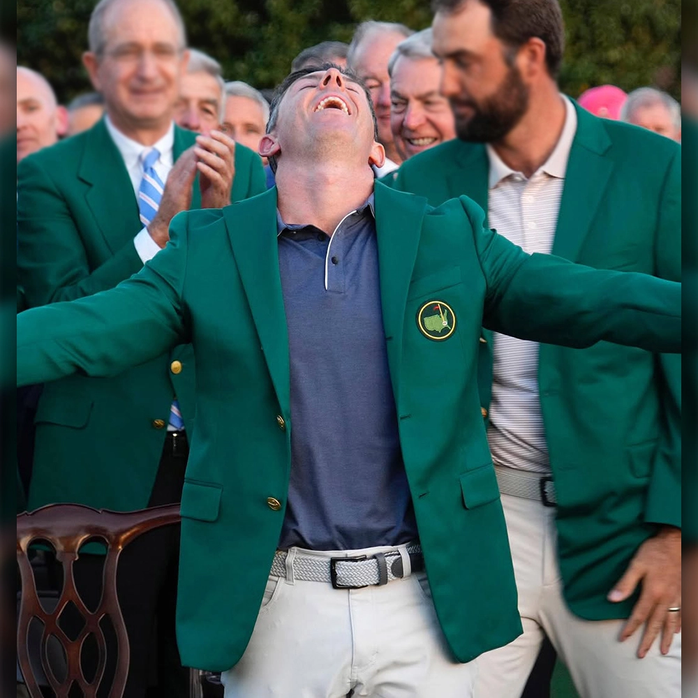 Rory McIlroy Green Jacket Masters Green Jacket