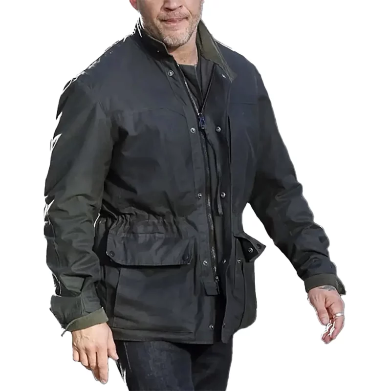MobLand Tom Hardy Harry Da Souza Black Jacket