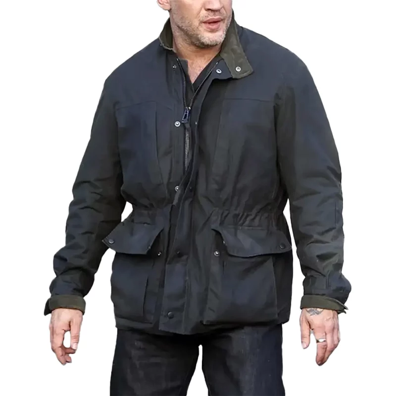 MobLand TomHardy Harry Da Souza Black Jacket