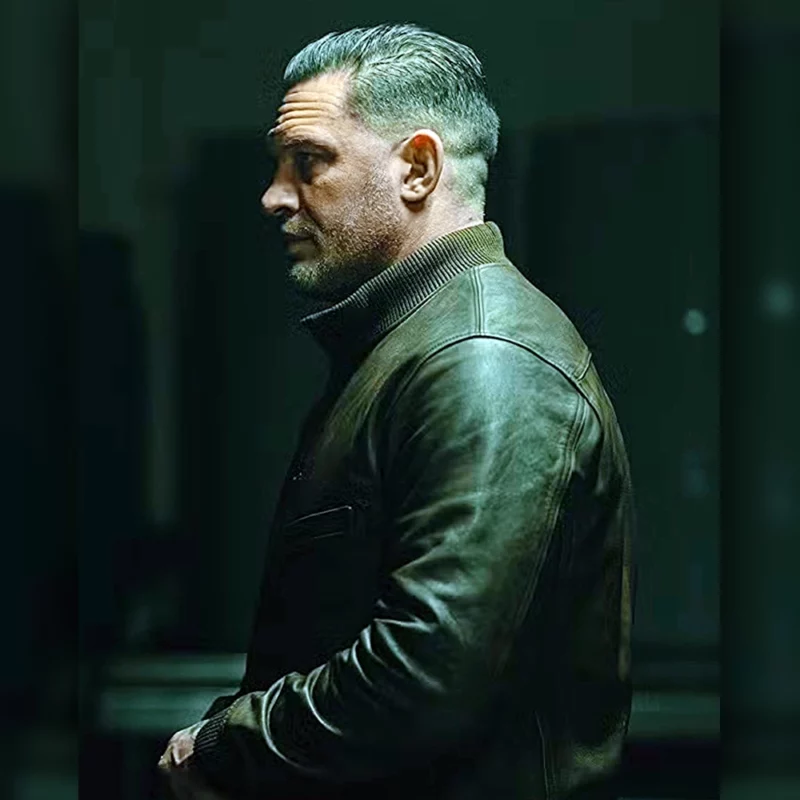 Mobland 2025 Tom Hardy Harry Da Souza Leather Jacket