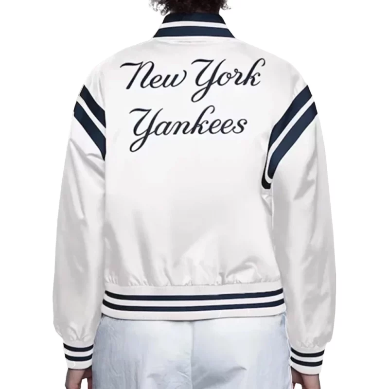 New York Yankees Starter White Varsity Jacket