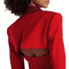 Ransom Canyon Meta Golding Paula Jo Red Blazer