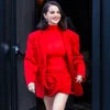 Rare Beauty Event 2025 Selena Gomez Red Blazer