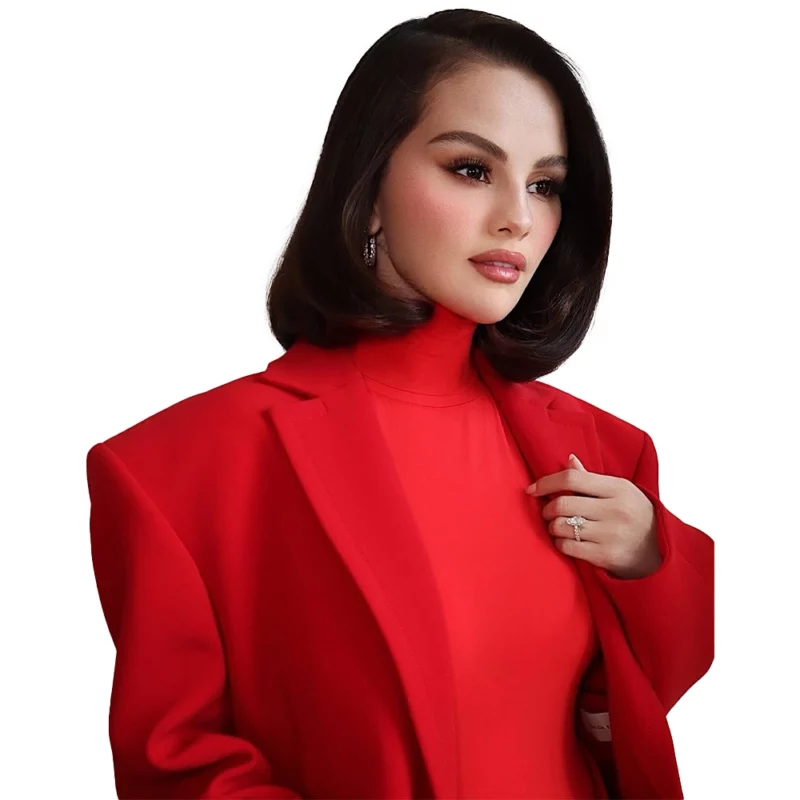Rare Beauty Event 2025 SelenaGomez Red Blazer