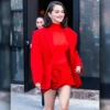 Rare Beauty Event Selena Gomez Red Blazer