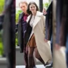 Selena Gomez NYC 2025 Trench Coat