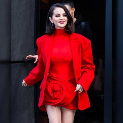 Selena Gomez Rare Beauty Event Blazer