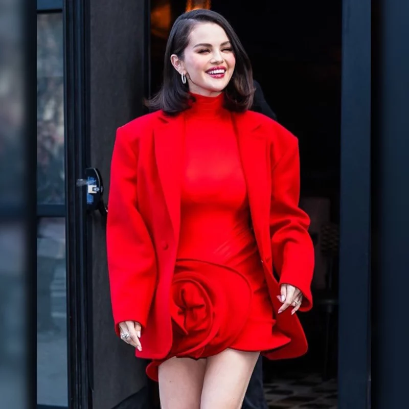SelenaGomez Rare Beauty Event Blazer