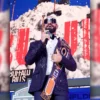 Seth Rollins 2025 Navy Blue Sequin Blazer