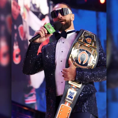 Seth Rollins Draft Blue Blazer
