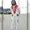 Shaboozey Coachella Floral Suit