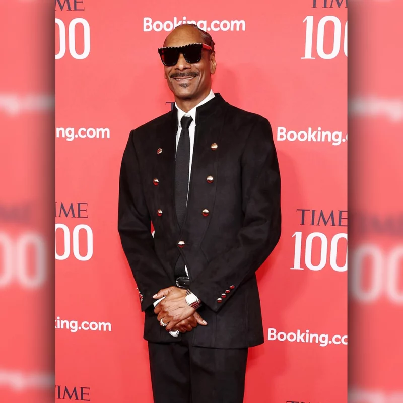 Snoop Dogg 2025 Time100 Gala Black Suit