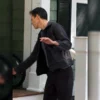 The Bondsman Kevin Bacon Hub Black Jacket