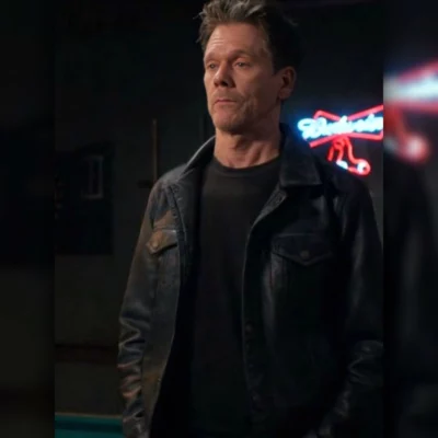 The Bondsman Kevin Bacon Leather Jacket