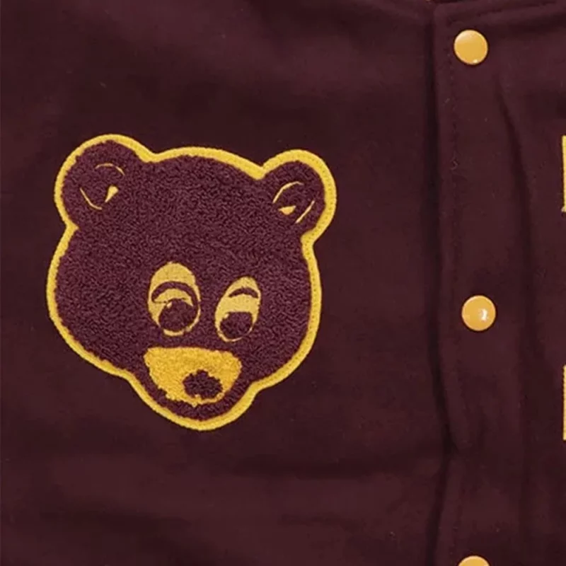 The College Kanye West Varsity Jacket