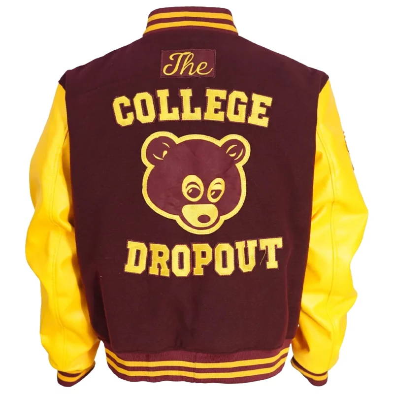 The CollegeDropout Kanye West Varsity Jacket