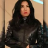 The Equalizer S05 Mel Cropped Leather Jacket