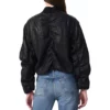 The Equalizer Season 05 Sam Black Leather Bomber Jacket