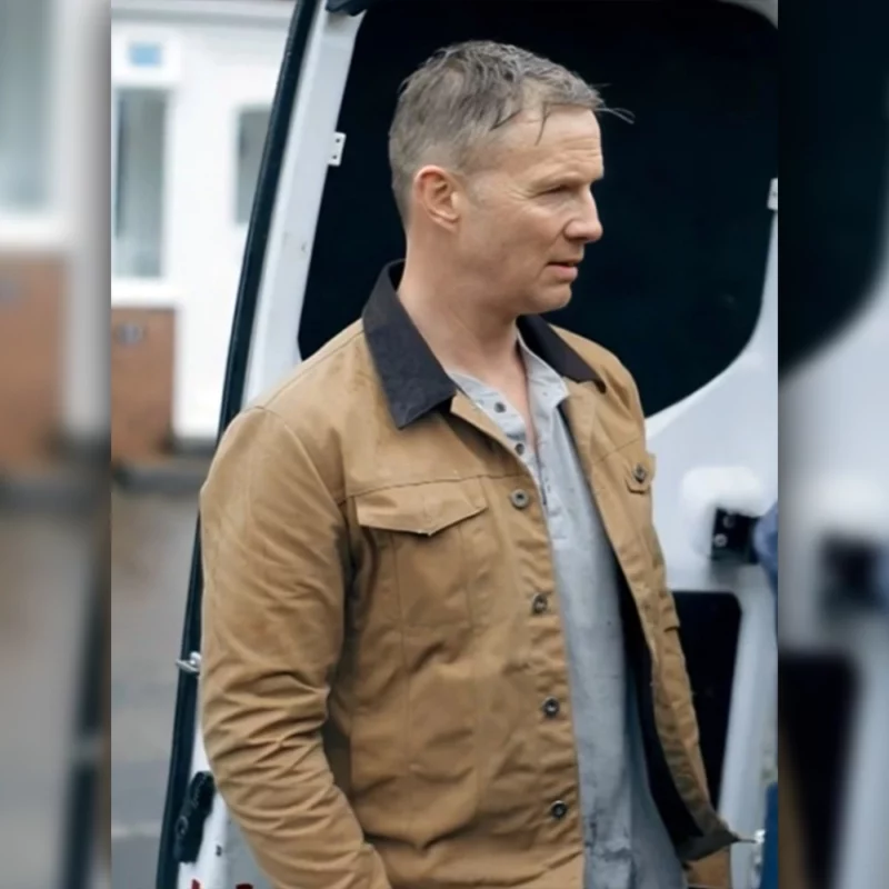 The Feud Rupert Penry-Jones John Barnett Brown Jacket