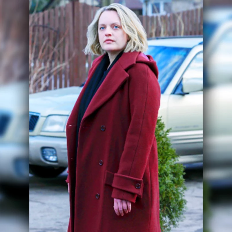 The Handmaidâ€™s Tale Elisabeth Moss June Osborne Red Coat