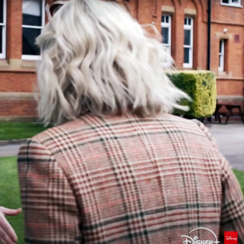 The Stolen Girl 2025 Mini Series Denise Gough Checkered Blazer