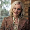 The Stolen Girl Denise Gough Plaid Blazer