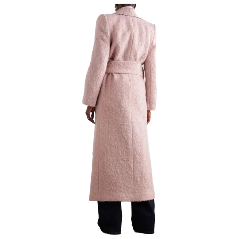 The Today Show 2025 Jenna Bush Hager Belted Fuzzy Coat