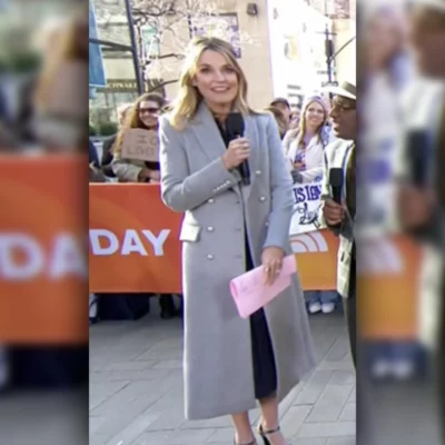 The Today Show 2025 Savannah Guthrie Grey Coat
