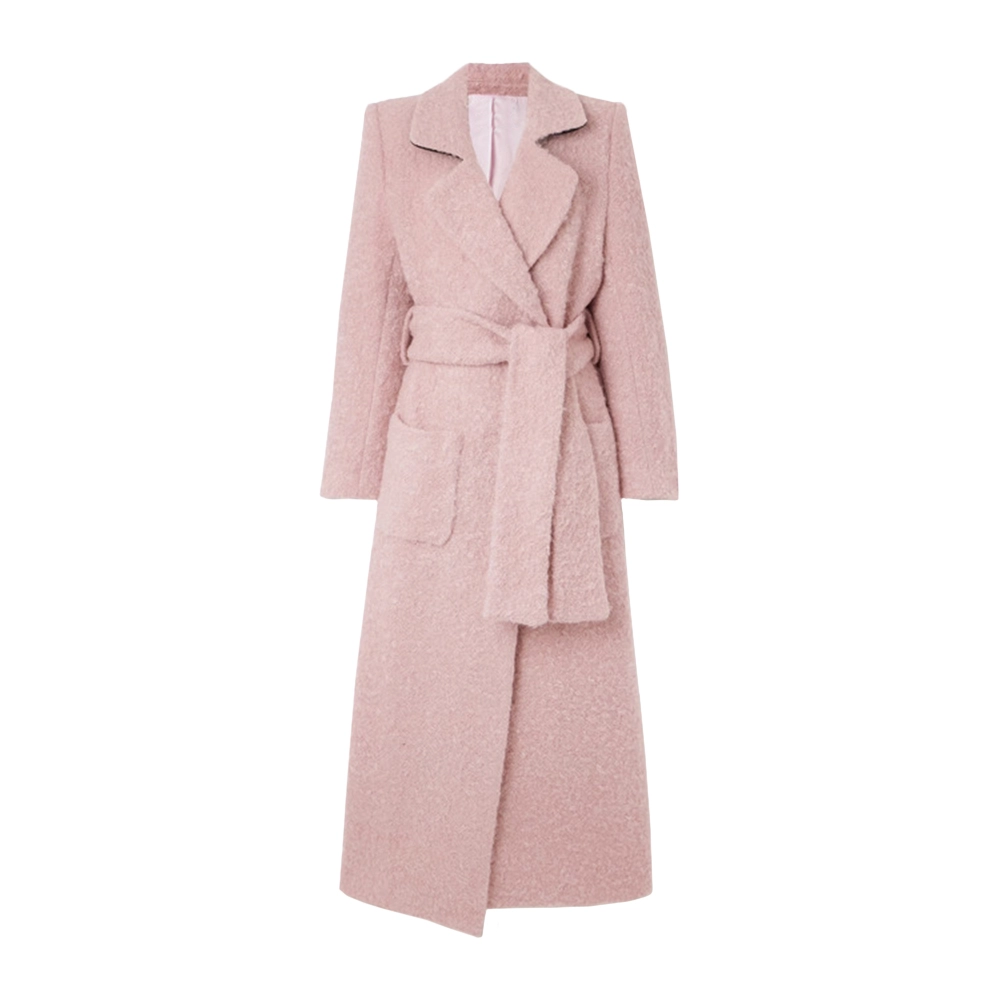 The Today Show Jenna Bush Hager Pink Fuzzy Coat