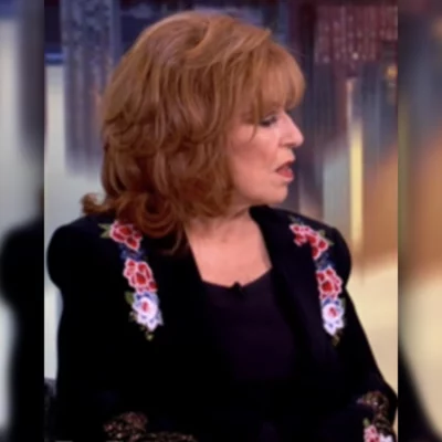 The View 2025 Joy Behar Floral Embellished Blazer