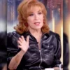 The View Joy Behar Black leather Jacket