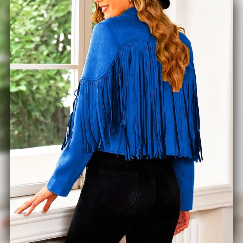 The Voice Hailey Wright Fringed Jacket