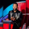 The Voice S27 John legend Crystal Embellished Jacket
