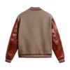 The Voice S27 Michael Buble Gray Burgundy jacket