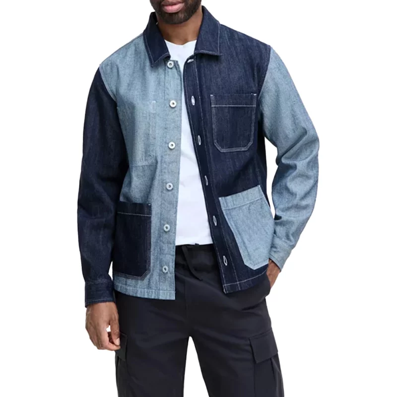 Tracker S02 Chris lee Randy Denim Color Block Jacket