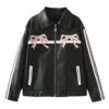 WWE NXT 2025 Carla Gonzalez Roxanne Perez Leather Jacket