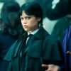 Wednesday S02 Jenna Ortega Wednesday Addams Black Coat