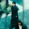 Wednesday S02 Jenna Ortega Wednesday Black Coat