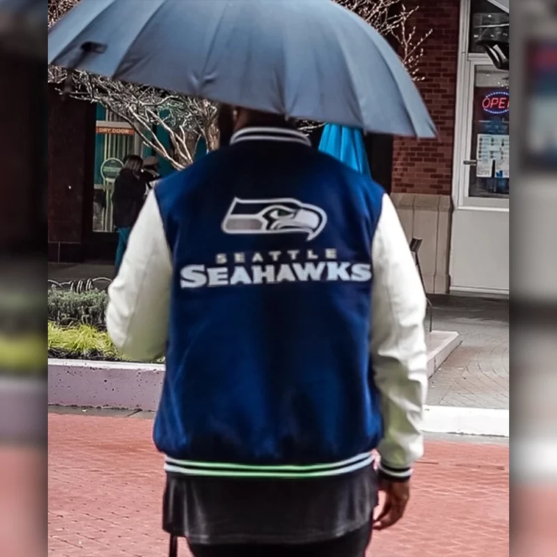 50th Season Seattle Seahawks Varsity Jacket