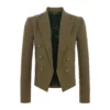 A.J. Cook Criminal Minds Evolution S18 Green Blazer