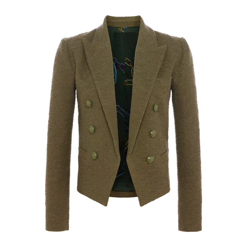 A.J. Cook Criminal Minds Evolution S18 Green Blazer