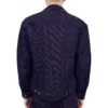 Access Hollywood Scott Evans Striped Denim Jacket