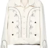 American Idol S23 John Foster Western White Jacket