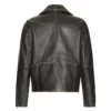 American Idol S23 Josh King Black Leather Jacket