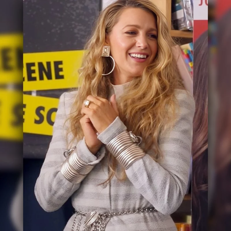 Another Simple Favor Blake Lively Coat
