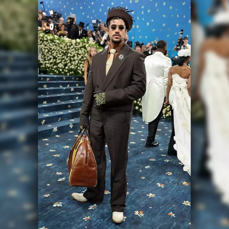 BadBunny Met Gala 2025 Suit