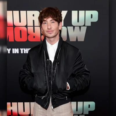 Barry Keoghan Hurry Up Tomorrow NY Black Jacket
