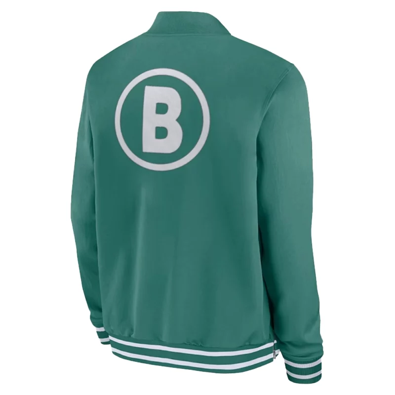 Boston Red Sox City Connect Green Bomber Jacket